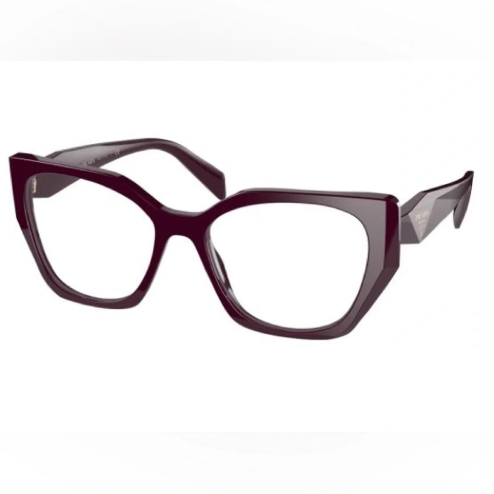 💯- New Authentic Prada PR 18WV VIY1O1 52 - Garnet Eyeglasses